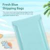 imageFuxury 1000pcs 10x13quot Poly MailersWaterproof Shipping Bags for ClothingStrong Adhesive Shipping Envelopes for Small BusinessSelf Seal Poly Mailer BagsFlexible Mailing Bags WhiteLight Blue