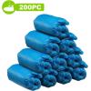 imageFuxury 200 Pack 100 Pairs Disposable Shoe Covers for Indoor Booties for Shoes Covers Waterproof Shoe Covers Disposable Non Slip Durable Shoes Cover and Boot Covers One Size Fits All200pack 100Pairs