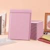 imageFuxury 250 Pack Black Bubble Mailers 105x16 Inch Self Seal Padded Envelopes Waterproof Mailing Envelopes Bubble Padded Cushioning Padded Mailers Bubble Bags for Packaging Small Business Large 5Light Pink