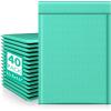 imageFuxury 250 Pack Black Bubble Mailers 105x16 Inch Self Seal Padded Envelopes Waterproof Mailing Envelopes Bubble Padded Cushioning Padded Mailers Bubble Bags for Packaging Small Business Large 5Teal