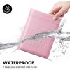 imageFuxury 500 Pack Teal Bubble Mailers 85x12quot Medium Opaque Padded Envelopes Strong Adhesion Bubble Mailer Thick Padded Envelopes Mailers for Small Business Mailing Books Clothes Makeup SuppliesLight Pink