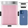 imageFuxury 500 Pack Teal Bubble Mailers 85x12quot Medium Opaque Padded Envelopes Strong Adhesion Bubble Mailer Thick Padded Envelopes Mailers for Small Business Mailing Books Clothes Makeup SuppliesLight Pink