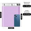 imageFuxury 500 Pack White Bubble Mailers 6x10 Inch Small Bubble Shipping Envelopes0 Thick Bubble Padded Mailer Strong Adhesion Padded Envelopes for Mailing JewelryMakeupLavender