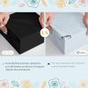 imageFuxury 500 Pcs Large Poly Mailers 19x24 Inch Bulk Shipping Bags for Clothing Strong Adhesive Shipping Envelopes for Small Business SuppliersWaterproof Mailers Poly Bags Mailing Envelopes TealBlack