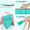 imageFuxury 500 Pcs Large Poly Mailers 19x24 Inch Bulk Shipping Bags for Clothing Strong Adhesive Shipping Envelopes for Small Business SuppliersWaterproof Mailers Poly Bags Mailing Envelopes TealTeal