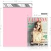 imageFuxury 500 Pcs Poly Mailers 145x19 Inch Bulk Shipping Bags for Clothing Strong Adhesive Shipping Envelopes for Small Business SuppliersWaterproof Mailers Poly Bags Mailing Envelopes TealLight Pink