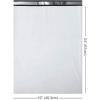 imageFuxury 500 Pcs Poly Mailers 145x19 Inch Bulk Shipping Bags for Clothing Strong Adhesive Shipping Envelopes for Small Business SuppliersWaterproof Mailers Poly Bags Mailing Envelopes TealWhite
