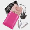imageFuxury 500 Pcs Poly Mailers 145x19 Inch Bulk Shipping Bags for Clothing Strong Adhesive Shipping Envelopes for Small Business SuppliersWaterproof Mailers Poly Bags Mailing Envelopes WhitePink