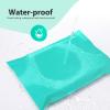imageFuxury 500 Pcs Poly Mailers 145x19 Inch Bulk Shipping Bags for Clothing Strong Adhesive Shipping Envelopes for Small Business SuppliersWaterproof Mailers Poly Bags Mailing Envelopes TealTeal