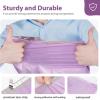 imageFuxury 500 Pcs Poly Mailers 145x19 Inch Bulk Shipping Bags for Clothing Strong Adhesive Shipping Envelopes for Small Business SuppliersWaterproof Mailers Poly Bags Mailing Envelopes TealLight Purple