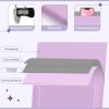 imageFuxury 500 Pcs Poly Mailers 145x19 Inch Bulk Shipping Bags for Clothing Strong Adhesive Shipping Envelopes for Small Business SuppliersWaterproof Mailers Poly Bags Mailing Envelopes WhiteLight Purple