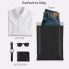 imageFuxury 500Pcs Poly Mailers 10x13 InchShipping Bags Bulk for ClothesStrong Adhesive Shipping Envelopes for Small BusinessSelf Seal Mailing BagsBlackBlack