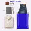 imageFuxury 500Pcs Poly Mailers 10x13 InchShipping Bags Bulk for ClothesStrong Adhesive Shipping Envelopes for Small BusinessSelf Seal Mailing BagsBlackBlue