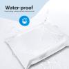 imageFuxury 500Pcs Poly Mailers 10x13 InchShipping Bags Bulk for ClothesStrong Adhesive Shipping Envelopes for Small BusinessSelf Seal Mailing BagsBlackWhite