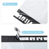 imageFuxury 500Pcs Poly Mailers 10x13 InchShipping Bags Bulk for ClothesStrong Adhesive Shipping Envelopes for Small BusinessSelf Seal Mailing BagsBlackWhite