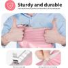 imageFuxury 70000 Pcs 145X19quot Poly Mailers Envelopes Shipping Bags for ClothingStrong Adhesive Packaging Bag for Small Business Suppliers Self Seal Mailing Poly BagsTealLight Pink