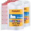 imageFuxury Bubble Cushioning Wrap 1 Pack 16 inch x 36 ft Bubble Cushioning Wrap for Packing and Moving Boxes Shipping Cushioning Supplies Perforated Every 12Clear