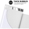 imageFuxury Bubble Mailers 4x8 Inch 500 Pack Padded Envelopes Usable Size 4x7quot Thick Mailing Envelopes Bubble Opaque Padded Mailers Shipping Bags for Mailing Jewelry Makeup Small Business WhiteWhite