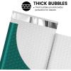 imageFuxury Bubble Mailers 4x8 Inch 500 Pack Padded Envelopes Usable Size 4x7quot Thick Mailing Envelopes Bubble Opaque Padded Mailers Shipping Bags for Mailing Jewelry Makeup Small Business WhiteForest Green