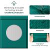 imageFuxury Bubble Mailers 4x8 Inch 500 Pack Padded Envelopes Usable Size 4x7quot Thick Mailing Envelopes Bubble Opaque Padded Mailers Shipping Bags for Mailing Jewelry Makeup Small Business WhiteForest Green