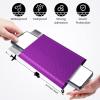 imageFuxury Bubble Mailers 4x8 Inch 500 Pack Padded Envelopes Usable Size 4x7quot Thick Mailing Envelopes Bubble Opaque Padded Mailers Shipping Bags for Mailing Jewelry Makeup Small Business WhitePurple