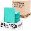 imageFuxury Bubble Mailers 4x8 Inch 500 Pack Padded Envelopes Usable Size 4x7quot Thick Mailing Envelopes Bubble Opaque Padded Mailers Shipping Bags for Mailing Jewelry Makeup Small Business WhiteTeal