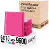 imageFuxury Bubble Mailers 6x10 3000 Pack Black Padded Envelopes Usable Size 6x9quot Thick Mailing Envelopes Bubble Padded Shipping Bags for MailingPackaging Small Business Boutique Bulk 0Pink