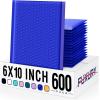 imageFuxury Bubble Mailers 6x10 3000 Pack Black Padded Envelopes Usable Size 6x9quot Thick Mailing Envelopes Bubble Padded Shipping Bags for MailingPackaging Small Business Boutique Bulk 0Royal Blue