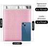 imageFuxury Bubble Mailers 6x10quot 100 Pack Light Pink Padded Envelopes Usable Size 6x9quot Self Seal Mailing Envelopes Bubble Padded Shipping Bags for MailingPackaging Small Business Boutique Bulk 0Light Pink