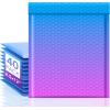 imageFuxury Bubble Mailers 85x12quot 240 Pack Padded Envelopes Usable Size 85x11quot Thick Mailing Envelopes Bubble Opaque Padded Mailers Shipping Bags for Mailing Jewelry Makeup Small Business 2 YellowOrangeBluePurple
