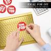 imageFuxury Gold Bubble Mailers 6x10 quot50 Pack Strong Adhesion Metallic Bubble EnvelopesWaterproof Padded EnvelopesDurable Padded MailersSuper Cute Packing for Jewelry Makeup SuppliesBulk 0Gold