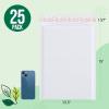 imageFuxury Kraft Bubble Mailer 85x12 Inch 25 PackStrong Adhesion Padded EnvelopesSelf Seal Bubble Envelopes Waterproof Cushioned Padded Mailers Packaging for Small BusinessBulk BlackWhite