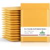 imageFuxury Kraft Bubble Mailer 85x12 Inch 25 PackStrong Adhesion Padded EnvelopesSelf Seal Bubble Envelopes Waterproof Cushioned Padded Mailers Packaging for Small BusinessBulk BlackYellow