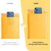 imageFuxury Kraft Bubble Mailer 85x12 Inch 25 PackStrong Adhesion Padded EnvelopesSelf Seal Bubble Envelopes Waterproof Cushioned Padded Mailers Packaging for Small BusinessBulk BlackYellow