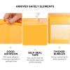 imageFuxury Kraft Bubble Mailers 4x8quot 400Pack Padded Envelopes Thick Bubble Envelopes Usable Size 4x7quot Waterproof Cushioned Padded Mailers Packaging for Small Business 000 YellowYellow
