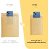 imageFuxury Kraft Bubble Mailers 4x8quot 500Pack EcoFriendly Padded Envelopes Thick Bubble Envelopes Usable Size 4x7quot Waterproof Cushioned Padded Mailers Packaging for Small Business 000 YellowBrown