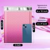 imageFuxury Opaque 4x8 Bubble Mailer 100 PackGradient Purple Cute Design Bubble EnvelopesStrong Adhesion Pattern Padded Mailing Envelopes for Shipping JewelryMakeup 000 Thick Bubble Padded MailerGradient Pink
