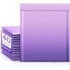 imageFuxury Opaque 4x8 Bubble Mailer 800 PackGradient Purple Cute Design Bubble EnvelopesStrong Adhesion Pattern Padded Mailing Envelopes for Shipping JewelryMakeup 000 Thick Bubble Padded MailerGradient Purple