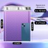 imageFuxury Opaque Bubble Mailers 6x10 Inch 100 Pack Gradient Pink Cute Design Padded EnvelopesStrong Adhesion Pattern Bubble Shipping Envelopes for Mailing JewelryMakeup 0 Thick Bubble Padded MailerGradient Purple
