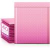 imageFuxury Opaque Bubble Mailers 6x10 Inch 100 Pack Gradient Pink Cute Design Padded EnvelopesStrong Adhesion Pattern Bubble Shipping Envelopes for Mailing JewelryMakeup 0 Thick Bubble Padded MailerGradient Pink