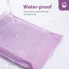imageFuxury Poly Mailers 10x13 Inch 100 Pcs Waterproof Shipping Bags for Clothing Strong Adhesive Shipping Envelopes for Small Business Suppliers Self Seal Mailers Poly Bags Mailing Envelopes BeigeLight Purple