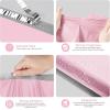 imageFuxury Poly Mailers 10x13 Inch 100 Pcs Waterproof Shipping Bags for Clothing Strong Adhesive Shipping Envelopes for Small Business Suppliers Self Seal Mailers Poly Bags Mailing Envelopes BeigeLight Pink
