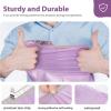 imageFuxury Poly Mailers 10x13 Inch 100 Pcs Waterproof Shipping Bags for Clothing Strong Adhesive Shipping Envelopes for Small Business Suppliers Self Seal Mailers Poly Bags Mailing Envelopes BeigeLight Purple