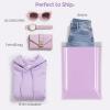 imageFuxury Poly Mailers 10x13 Inch 100 Pcs Waterproof Shipping Bags for Clothing Strong Adhesive Shipping Envelopes for Small Business Suppliers Self Seal Mailers Poly Bags Mailing Envelopes BeigeLight Purple