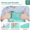 imageFuxury Poly Mailers 10x13 Inch 100 Pcs Waterproof Shipping Bags for Clothing Strong Adhesive Shipping Envelopes for Small Business Suppliers Self Seal Mailers Poly Bags Mailing Envelopes BeigeTeal