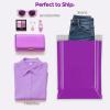 imageFuxury Poly Mailers 10x13 Inch 1200 Pcs Bulk Shipping Bags for Clothing Strong Adhesive Shipping Envelopes for Small Business SuppliersWaterproof Mailers Poly Bags Mailing Envelopes Light PurplePurple