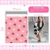 imageFuxury Poly Mailers 10x13 Inch 50PcsShipping Bags for ClothesStrong Adhesive Shipping Envelopes for Small Business Self Seal Poly Bag Mailing Envelopes Retro CheckerboardPink Claws