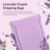 imageFuxury Poly Mailers 12x155 Inch 500 Pcs Bulk Shipping Bags for Clothing Strong Adhesive Shipping Envelopes for Small Business SuppliersWaterproof Mailers Poly Bags Mailing Envelopes Forest GreenLight Purple