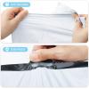 imageFuxury Poly Mailers 12x155Inch 100 Pcs Waterproof Shipping Bags for Clothing Strong Adhesive Shipping Envelopes for Small Business Suppliers Self Seal Mailers Poly Bags Mailing Envelopes PurpleWhite