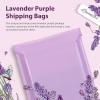 imageFuxury Poly Mailers 12x155Inch 500PcsWaterproof Shipping Bags for ClothingStrong Adhesive Shipping Envelopes for Small BusinessSelf Seal Mailing Bags Poly Mailer Bags BlackLight Purple